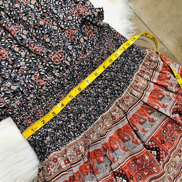 Ulla Johnson Dress Simone Floral Print Silk Cap Sleeve Blouson Mini Women Size 8 - Picture 16 of 16